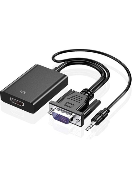 Gab-Vghd VGA To HDMI Sesli Çevirici