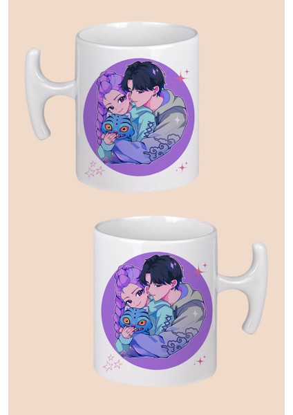 Rumi & Jinu, Kpop Demon Hunters, Hammer Kulplu Kupa Bardak, Hediyelik fiyatları