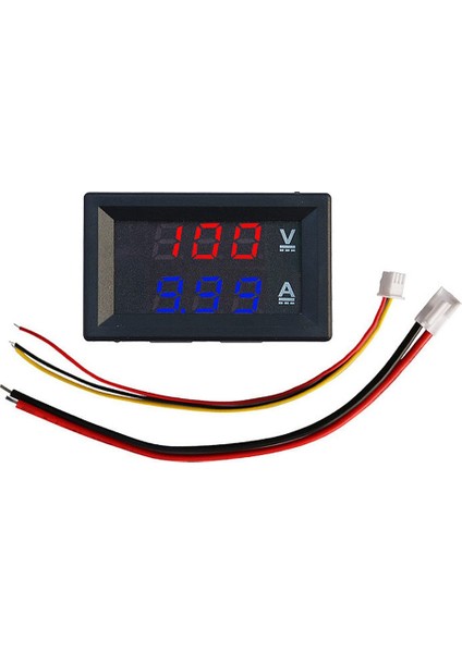 2pcs 0.28 Inç Dijital Volt Amp Voltmetre Ampermetre Metre 100V 50A 3 Bit Voltaj Akım Test Cihazı 50A 75MV Şönt (Yurt Dışından) fiyatları