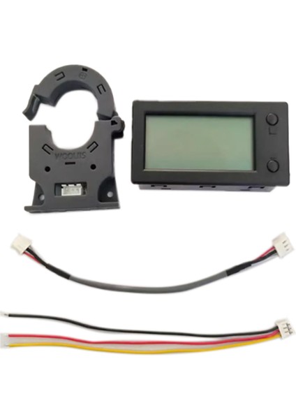 Salon Coulomb Metre Voltaj Akım Güç Elektrik Enerji Pil Kapasitesi 12V 24V 36V 48V Bluetooth Uygulama Ekran (C) (Yurt Dışından)