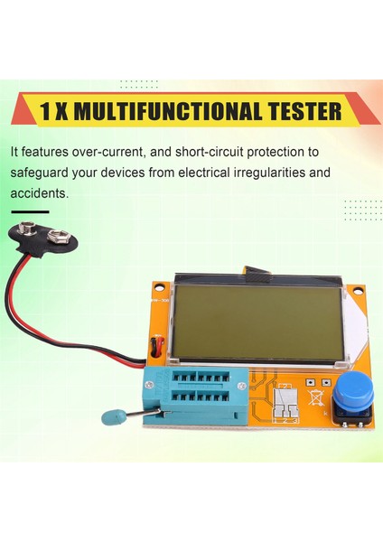 Lcr-T4 Metre Transistör Test Cihazı Diyot Triot Kapasitans Scr Endüktansı M328 (Yurt Dışından) fırsatları