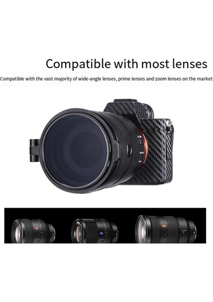 Uurıg Nd Dslr Kamera Fotoğraf Lens Braketi 77MM Için Hızlı Serbest Bırakma Anahtarı Lens Filtresi (Yurt Dışından) modelleri