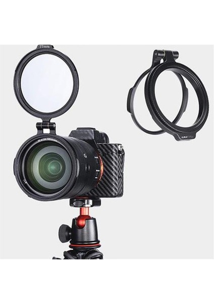 Uurıg Nd Dslr Kamera Fotoğraf Lens Braketi 77MM Için Hızlı Serbest Bırakma Anahtarı Lens Filtresi (Yurt Dışından) indirimleri