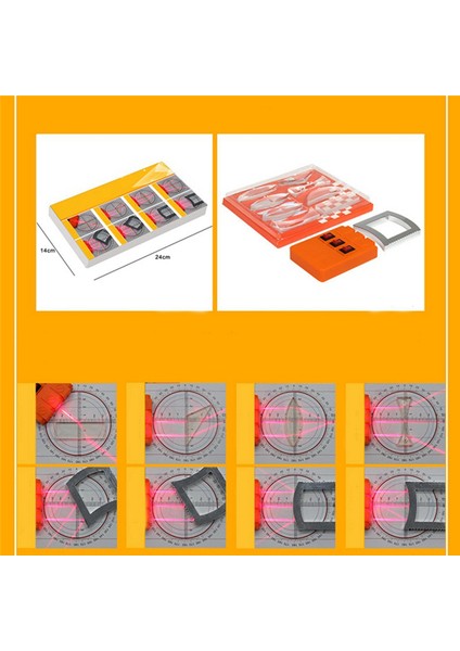 Geometrik Optik Deney Kiti Içbükey Conveks Lens Refraksiyon Optik Deney Kiti (Yurt Dışından) modelleri