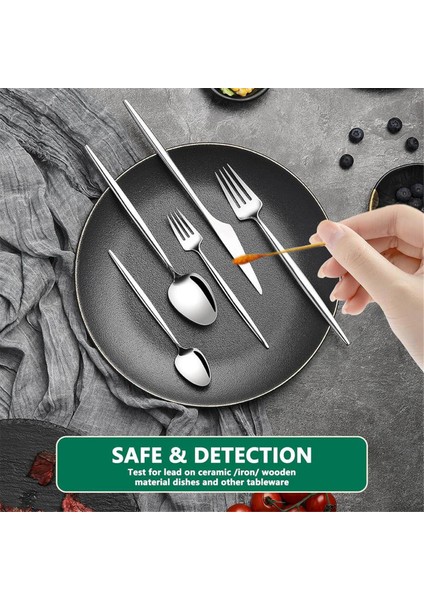 30 Adet Kurşun Testi Çubukları, Tüm Boyalı Yüzeyler, Seramikler, Tabaklar, Metal, Ahşap, Kurşun Test Şeritleri Için Anında Kurşun Test Kiti (Yurt Dışından) fırsatları