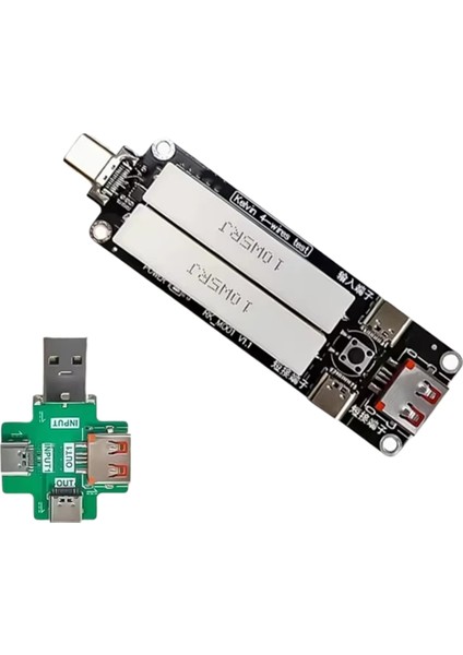 M001 Kelvin Hat Direnç Voltajı ve Mevcut Sayaç USB Dedektörü Tip-C Güç Ölçer (Yurt Dışından)