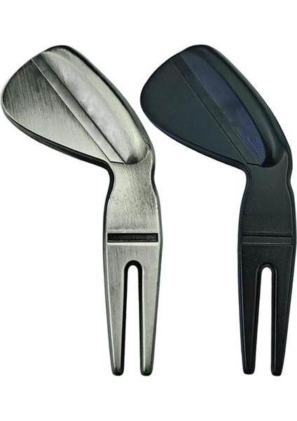 2pcs Golf Pitch Mark Tool, Golf Divot Onarım Aracı, Taşınabilir Mini Golf Pitch Mark Onarım Araçları (Yurt Dışından)