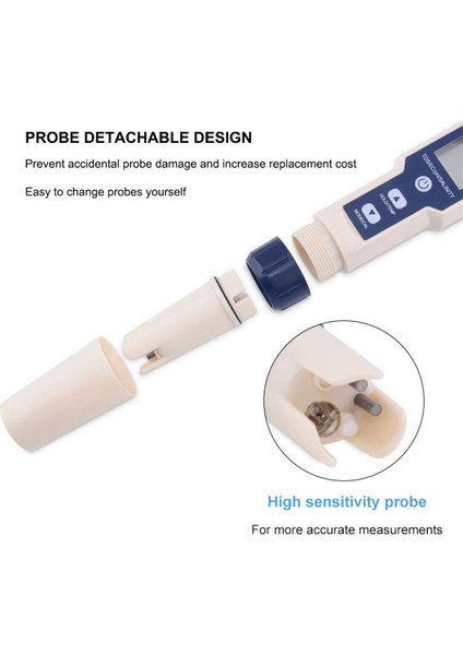 Su Kalitesi Test Kalemi EZ9909PH/ Tuzluluk/ Sıcaklık/ Tds/ Ec Beş Bir-Bir-Bir Test Kalemi Su Kalitesi Dedektörü Ph Test Kalemi (Yurt Dışından) indirimleri