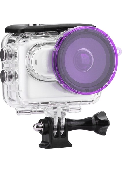 INSTA360 Go3 / GO3S Için Su Geçirmez Kılıf Dalış Sualtı Konut Koruyucu Kapak Kamera Kılıfı Kılıf Filtresi Mor (Yurt Dışından) fırsatları