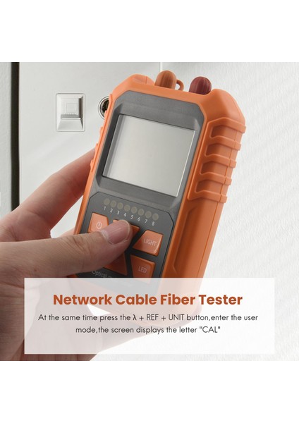 3in1 Optik Güç Ölçer Görsel Arıza Bulunucu Ağ Kablo Test LED LED Ledlik Optik Fiber Tester 1mw 5 Km Görsel Fay Bulucu (Yurt Dışından) fırsatları