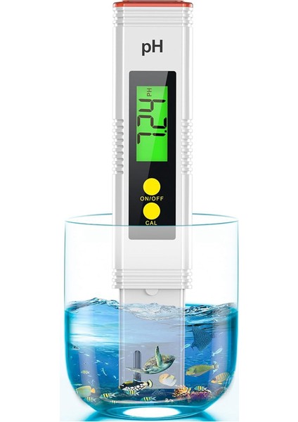 Su Için Ph Metre, Ph Test Cihazı 0.01 Yüksek Doğruluk Su Kalitesi Test Cihazı 0-14 Ph Ölçüm Aralığı, Ph Metre (Yurt Dışından)