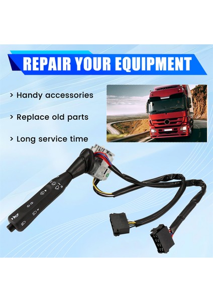 Kamyon Turn Sinyal Işık Anahtarı Kol Silecek Kombinasyon Anahtarı A6735400445 Mercedes Benz Kamyonu (Yurt Dışından) fırsatları