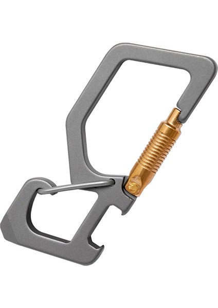 Taşınabilir Titanyumlar Şişe Açıcı Açık Hızlı Hızlı Serbest Bırakma Karabin Klip Edc Araçı (Yurt Dışından)