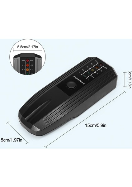 Radyoaktif Dedektör LED Göstergeleri Radyoaktif Sayacı Hassas Konumlandırma 50/60Hz Frekans Izleme Emf Tester-B (Yurt Dışından) fiyatları