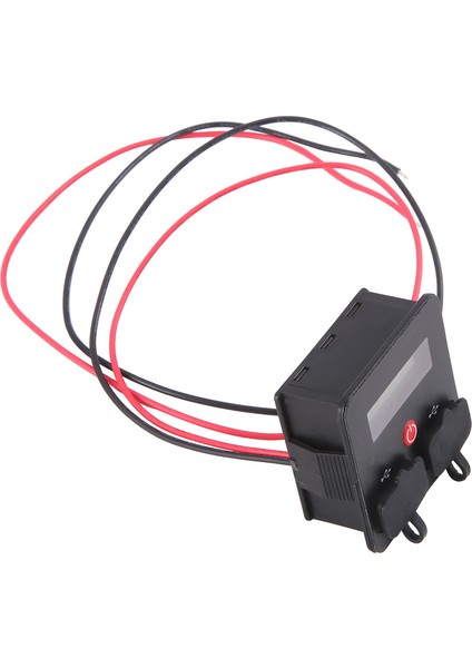 DC12-24V Pil Kapasite Göstergesi Voltmetre Pil Monitör Ölçer, Araba Motosiklet Rv Için Çift USB Değiştirici Soketi (Yurt Dışından)