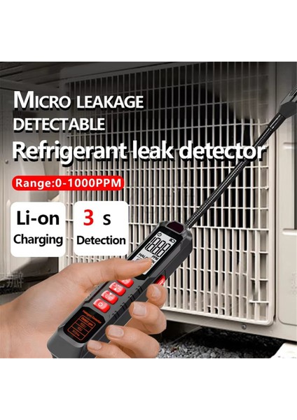 Freon Sızıntı Dedektörü Halojen Sızıntı Dedektörü R22 R410A R134A R1234YF Soğutucu Gazı Hvac Klima Test Cihazı (Yurt Dışından) indirimleri