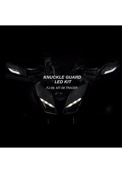Motosiklet El Koruma Dekoratif Işıklar Knuckle Guard LED Kiti Yamaha Fj-09 MT09 Mt-09 Tracer 2014-2017 (Yurt Dışından) modelleri