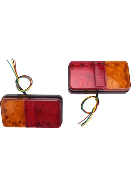 2pcs Araba LED Römork Kuyruk Işığı 12V-80V Kamyon Yan Işık 10LED Kamyon Turn Sinyal Işık Kamyon Tekne Pikap Rv Utv (Yurt Dışından) fiyatları