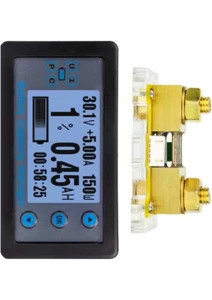Enerji Ölçer 100A Ampermetre Voltmetre Wattmetre Dijital Multimetre 8-120V Pil Test Cihazı Şantlı (Yurt Dışından) modelleri