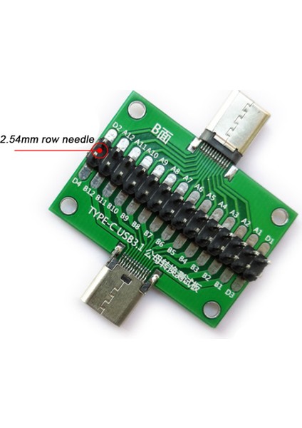 Erkekten Kadın Tip C Test Pcb Kartı USB ile Evrensel Kurul 3.1 Port 20.6X36.2MM Test Kartı Pimleri (Yurt Dışından) fırsatları