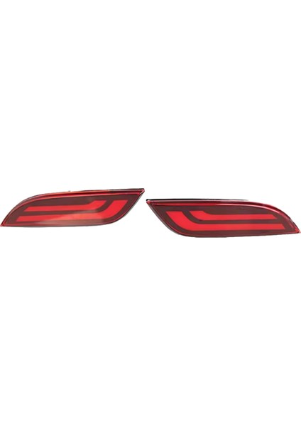 Araba LED Arka Tampon Işıkları Dinamik Dönüş Sinyali Işık Fren Işığı Reflektör Işığı Chevrolet Spark Için 2010-2015 (Yurt Dışından)