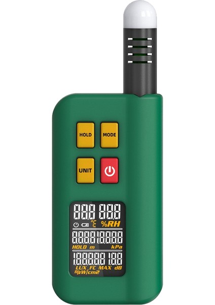 Bıde Gx1 6 Arada 1 Çevre Dedektörü Higothermograf Hava Göstergesi Illuminometre Gürültü Ölçer Yüksek Ölçer (Yurt Dışından) indirimleri