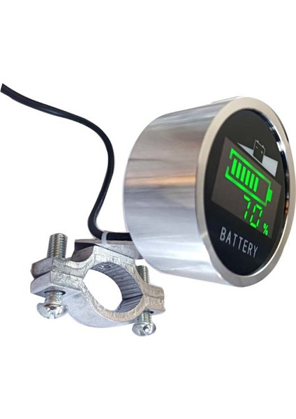 DC6-120V Kurşun Asit Pil Kapasitesi Göstergesi LED Dijital Voltmetre Voltaj Metre 48V (Yurt Dışından)