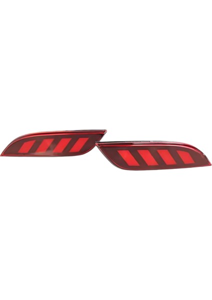 Araba LED Arka Tampon Işıkları Dinamik Dönüş Sinyali Işık Işıkları Reflektör Işıkları Chevrolet Spark Için 2010-2015 (Yurt Dışından)