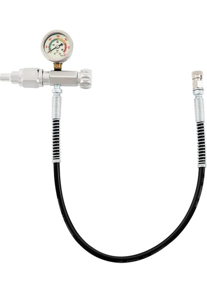 4500PSI Hava Doldurma Adaptörü Basınç Göstergesi Submersible Gaz Silindir Doldurma Valfı Tüm Gaz Silindirlerine Uyar (Yurt Dışından)