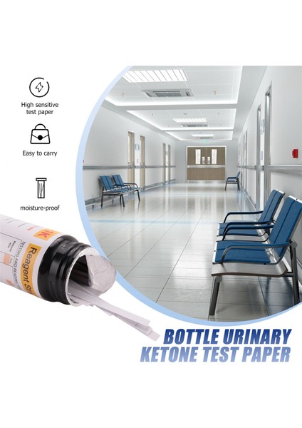 100PCS/ŞIŞE Keton Şeritleri Ev Ketozu Idrar Kilo Ver Analizi Keto Şeritleri (Yurt Dışından) modelleri
