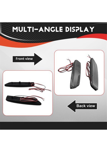 Araba Arka Reflektör Işık Tampon Arka Lamba Sis Mitsubishi Delicr Mini Siyah Için (Yurt Dışından) fırsatları