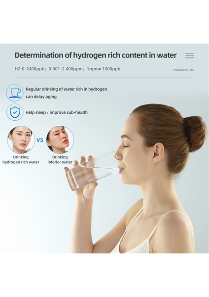 2&#39;de 1 Orp H2 Sıcaklık Ph Metre Hidrojen Zengin Test Kalemi Su Kalitesi Saflık Dedektörü Akvaryum Havuzu Için Analizör (Yurt Dışından) indirimleri