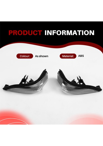 Araba Tarafı Dikiz Ayna Işıkları Kapak 81741-0D020 81730-0D080 Toyota Yaris Için 2011-2019 Araba Dönüş Sinyali Işık Gövdesi (Yurt Dışından) fırsatları