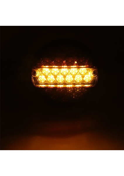 2pcs 12V 24V 20 LED Araba Römorku Kuyruk Evrensel Işıklar Kamyon Yuvarlak Arka Lamba Arka Fren Göstergesi Dönüş Sinyal Lambası (Yurt Dışından) indirimleri