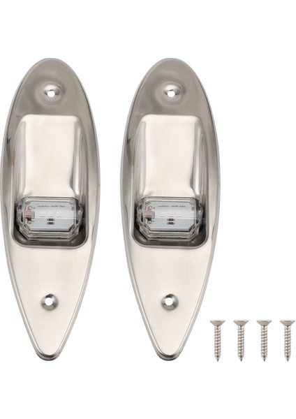 LED Iki Renkli Sinyal Işıkları Deniz Evrensel Navigasyon Işıkları Navigasyon Işıkları Tekne Malzemeleri (Yurt Dışından) fiyatları