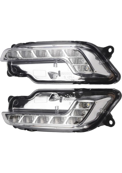 Araba Ön LED Gündüz Çalışma Işığı Drl Sinyal Işığı Mercedes W212 E300 E350 E500 E550 09-13 2128200756 2128200856 (Yurt Dışından) modelleri
