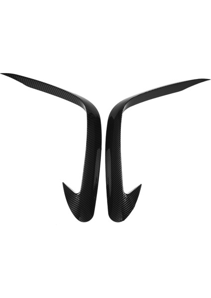Hyundai Tucson Için Nx4 2020 2021 Ön Sis Lamba Lambası Kapağı Trim Tampon Kalıp Garness Kaş Göz Kapağı Karbon Fiber (Yurt Dışından) modelleri