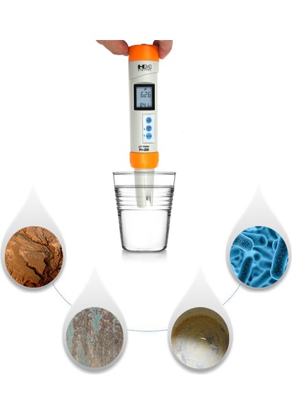 Ph Asitlik Ölçer Kalem Probu YY-400 Için Akvaryum Yüzme Havuzu Için Su Kalitesi Test Cihazı Parçaları 1 Ph/orp/h2/sıcaklık (Yurt Dışından) fiyatları