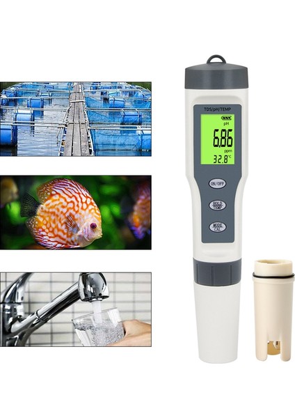 Ph Asitlik Ölçer Kalem Probu YY-400 Için Akvaryum Yüzme Havuzu Için Su Kalitesi Test Cihazı Parçaları 1 Ph/orp/h2/sıcaklık (Yurt Dışından) modelleri