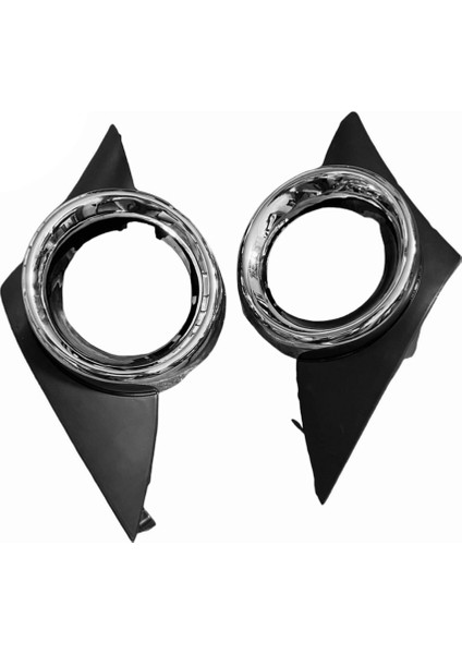 1paır Araç Ön Tampon Sis Lambası Krom Kapak Çerçeve 452HW 7452HX Peugeot 207CC 2008-2014 Sis Lamba Trim Çerçeve (Yurt Dışından) modelleri