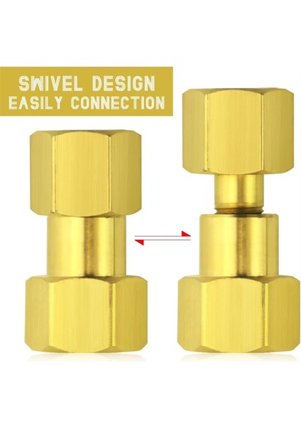 CGA-320 Ila CGA-580 Adaptör, Karbon Dioksit Alttan Argon Azot Regülatör Flowmeter Diş Dönüştürücü (Yurt Dışından) fırsatları