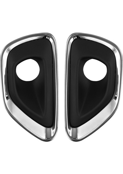 Araba Ön Sis Fark Trim Çerçeve Sis Lambası Çerçeveleri 68143078AB 68143079B Jeep Grand Cherokee 2014-2018 (Yurt Dışından)