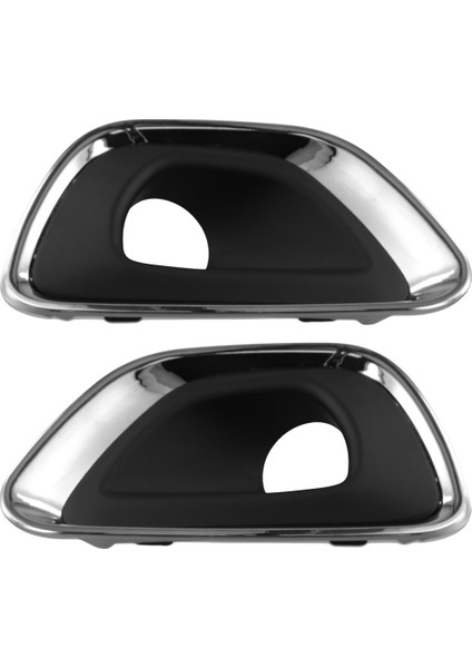 Araba Ön Sis Fark Trim Çerçeve Sis Lambası Çerçeveleri 68143078AB 68143079B Jeep Grand Cherokee 2014-2018 (Yurt Dışından) modelleri