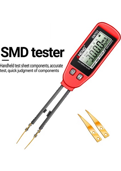 Aneng GN701 Dijital Akıllı Smd Test Cihazı Elektrik Multimetre Direnç Kapasitans Süreklilik Diyot Test Ölçer (Yurt Dışından) fiyatları
