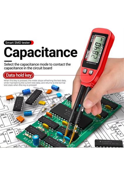Aneng GN701 Dijital Akıllı Smd Test Cihazı Elektrik Multimetre Direnç Kapasitans Süreklilik Diyot Test Ölçer (Yurt Dışından) modelleri