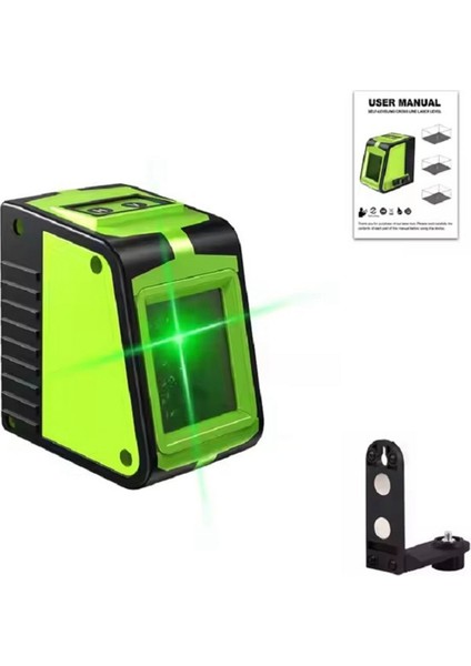 Yeşil Işın 2 Çizgi Çift Lazer Diyotları ile Mini Kendinden Tesviye Lazer Seviyesi (Yurt Dışından) modelleri