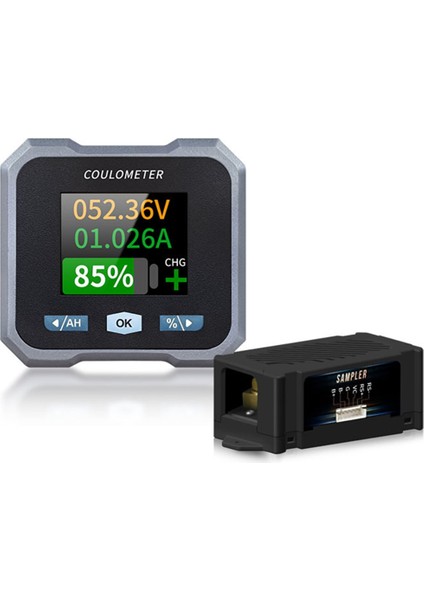 BL110F Coulometre Akü Ölçer DC10-100V 0-100A Elektrikli Quadricycycle Için Su Geçirmez Pil Ölçer ve Voltmetre, C (Yurt Dışından) fırsatları