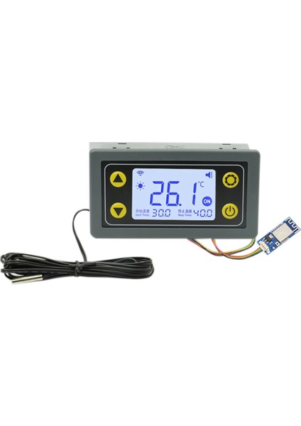 SA10W Wifi Termostat Sıcaklık Denetleyicisi Dijital Ekran Termostat Yüksek Düşük Sıcaklık Alarm (Yurt Dışından)