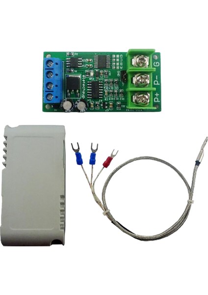 Dc 8-25V PT100 Platin Termal Sıcaklık Dönüştürücüsüne Karşı Termal Direnç RS485 Modbus Rtu Rtd Sensör Modül Kiti PTA9B01 (Yurt Dışından)