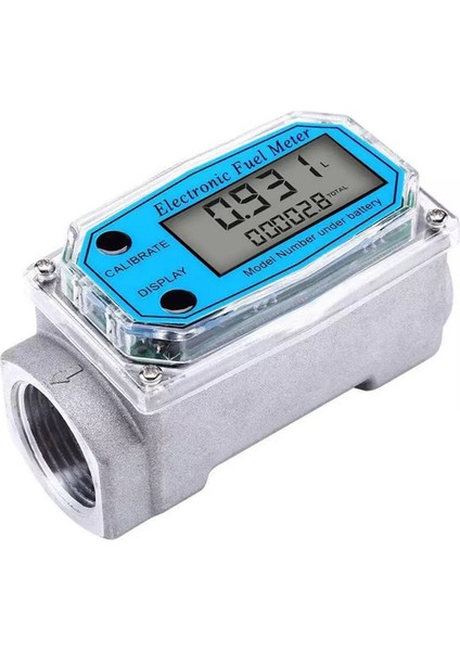 Türbin Dijital Dizel Yakıt Akışı Ölçer Oval Dişli Akışı Göstergesi Bspt/npt 1inch 200L/DK (Yurt Dışından)